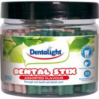 Dentalight 2.5" Dental Stix Assorted Flavour 220g