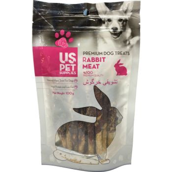  Us Pet Dog Treats Rabbit and crunchy Rawhide Wraps 