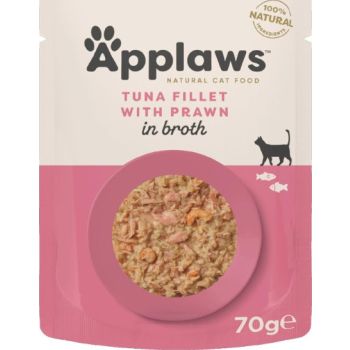  Applaws Cat Wet Food Tuna with Prawn 70g Pouch 