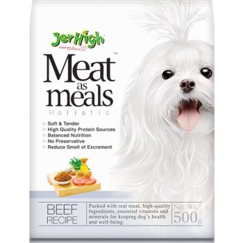  JerHigh Meat as Meals Beef Recipe Dry Dog Food 500 g 