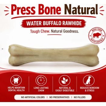  Petrix Press Bone Natural 8" - 6 Pcs 