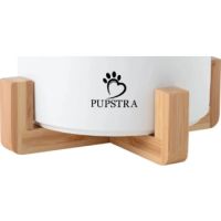 Pupstra Single Ceramic Bowl White 400ml