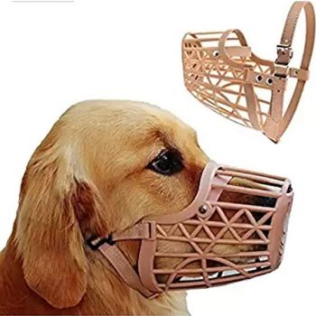  WOOFY Adjustable Plastic Dog Muzzle XL 