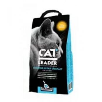  Geohellas Cat Leader Clumping Ultra Compact Cat Litter BABY POWDER 10kg 
