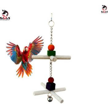  Saas Bird Double-Cross Swing Toy 14* 32.5cm 