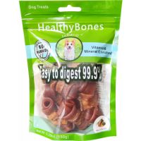 Joberill Healthy Bones Beef Flavor Knotted Bone Wrap Chicken Meat 150g