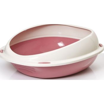  Georplast Shuttle 45cm Cat Litter Tray Pink 