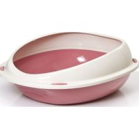 Georplast Shuttle 45cm Cat Litter Tray Pink
