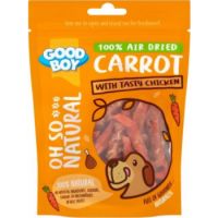 GOODBOY DOG TREATS  NATURAL CARROT WITH TASTY CHICKEN 85G