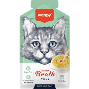  Wanpy Meat Broth Tuna for Cats (50gm) 