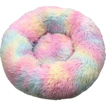  FOFOS Tie Dye Donut Pet Bed       Size: 56x56x18cm 