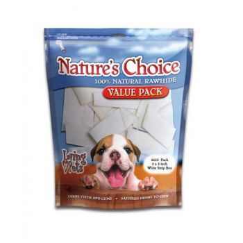  Natureâ€™s Choice White Chew Strips for Dogs 