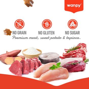  Wanpy Training Bites Lamb Recipe 100g 