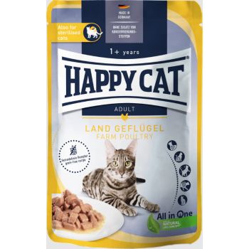  HAPPY CAT MIS CULINARY FARM POULTRY 85G 