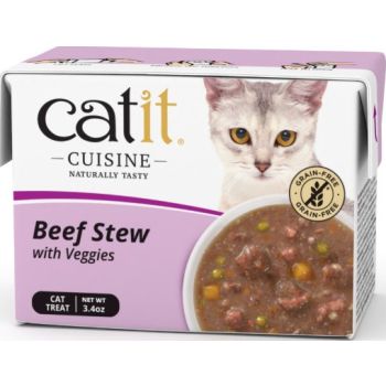  Catit Cuisine Beef Stew with Veggies, 95g Tetra 