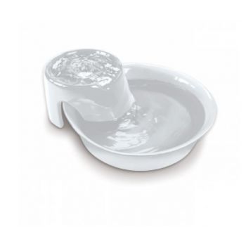  Water Fountain Ceramic Big Max Style - WHITE 128oz (3.8 L) 