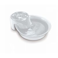 Water Fountain Ceramic Big Max Style - WHITE 128oz (3.8 L)