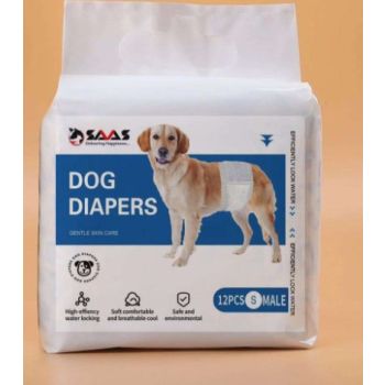 SAAS Dog Diaper Male Medium 