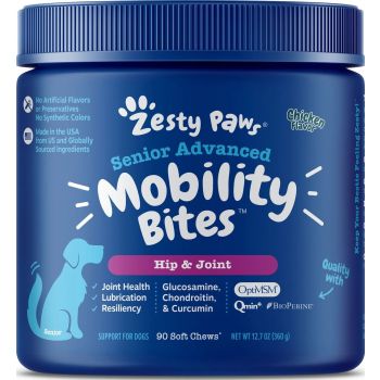  Zesty Paws Aller-Immune Bites™ for Senior Dogs 