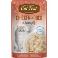 Cat Fest Chicken With Duck In Tender Jelly For Cats 70g