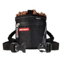 EzyDog Snakpak Treat Bag, Black