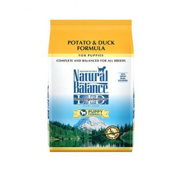  Natural Balance L.I.D. Potato & Duck Puppy Formula Dry Food, 4.5 lb 