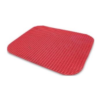  Saas Cat Litter Mat (50*40CM) Red 