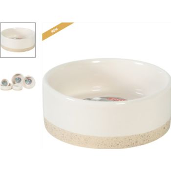  Zolux Olaria Ceramic Bowl Beige 300 ml 