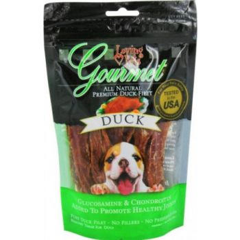  Loving Pets Gourmet Duck Dog Treats, 3 oz 