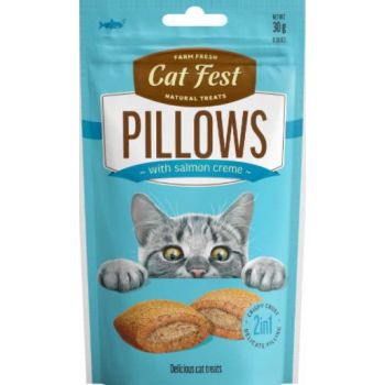 Cat Fest Treats Pillows With Salmon Cream 30g 