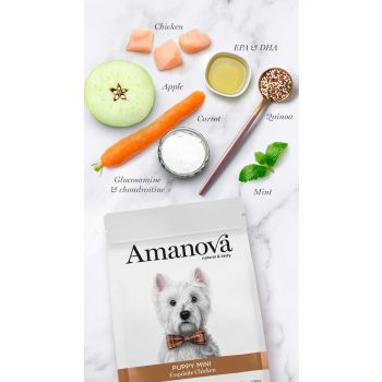  Amanova Dry Puppy Mini Exquisite Chicken - 2kg 