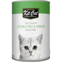 Kit Cat Food Wild Caught Double Fish & Shrimp