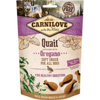  Carnilove Quail enriched with Oregano Soft Snack for Dogs 200g 