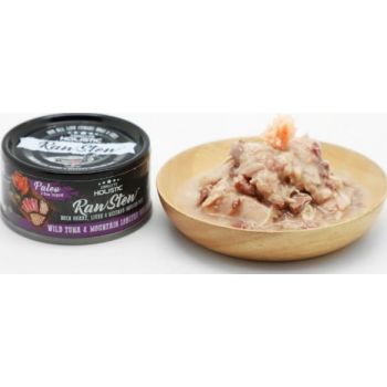  Absolute Holistic RawStew - Wild Tuna & Mountain Lobster Recipe 80g Cat Wet Food 