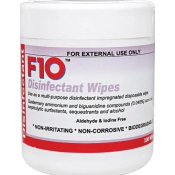  F10 Disinfectant Wipes Dispenser 100Wipes 