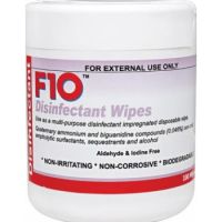 F10 Disinfectant Wipes Dispenser 100Wipes