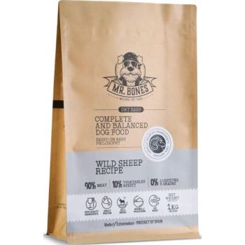  Mr Bones Air-Dried Free Range Wild Sheep Dry Dog Food - 1 Kg 
