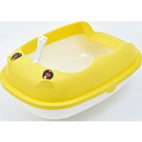 SAAS STYLISH CAT LITTER TRAY L  YELLOW 60x41x21 cm