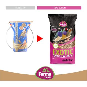  Farma Exotic Budget Mix Bird Food 20 KG 