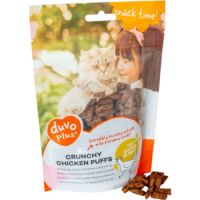 Duvo+ Crunchy Chicken Puffs for Cats 50g