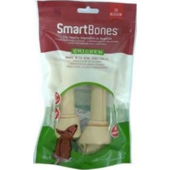  SmartBones Chicken 2 Medium Bones in Pack - RAWHIDE FREE 