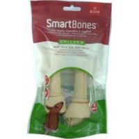 SmartBones Chicken 2 Medium Bones in Pack - RAWHIDE FREE