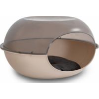 Luna Kennel for Cats 57 x 48 x 31 h Tan Color