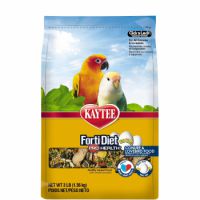 Kaytee Forti-Diet Pro Health Egg-Cite! Conure & Lovebird Food, 3 lbs