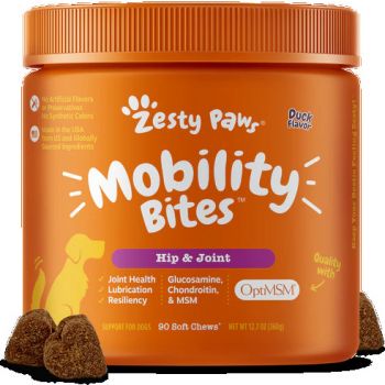  Zesty Paws Mobility Bites Duck 90ct 
