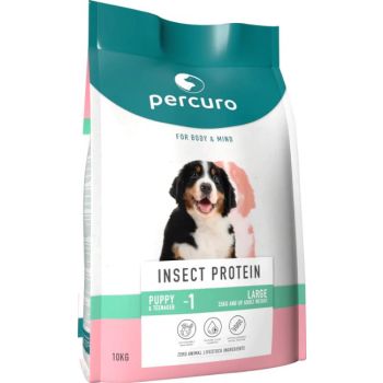  Percuro Insect Protein Puppy Large Breed Dry Dog Food 10KG 