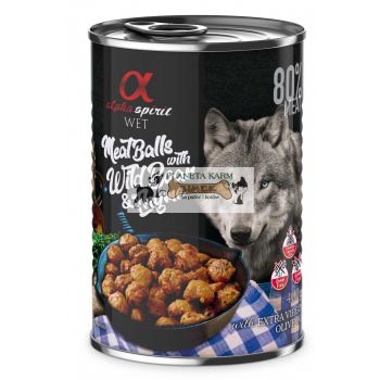  Meatballs with wild boar & Thyme 400 gram 
