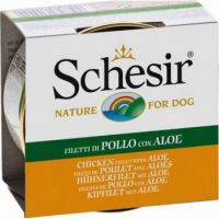 Schesir Dog Wet Food-Chicken Fillets With Aloe 150g