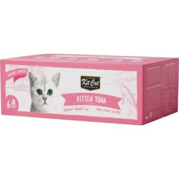  Kit Cat Deboned Kitten Tuna Toppers 6x50g 