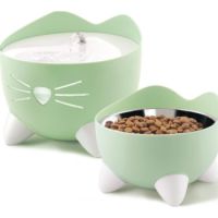 CatIt Pixi Drinking Fountain - Combo pack/Green